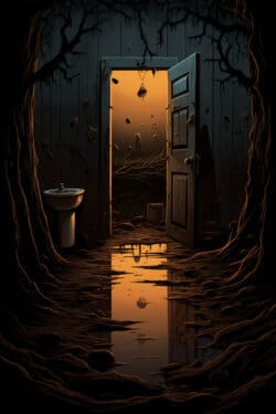 Footsteps in the Bathroom