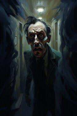 I Looked Out of my Spy-hole at Night