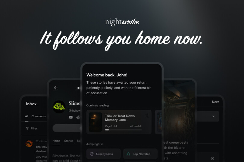Banner image for Nightscribe is now available as a free iOS and Android app