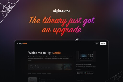 Banner image for This Halloween, discover frightening stories in Nightscribe's new library