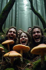 Laughing in the Woods written by J_C_Cooker