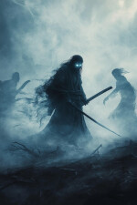 The Legend of the Cursed Samurai written by black-manga
