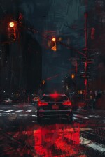 NO RIGHT TURN ON RED written by Umbrello
