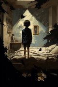 9 Year old Edward and the Shadow Man written by lawriebrewster@hexmedia.tv