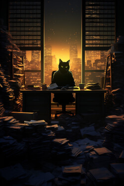 The Cat Hunter written by Blazexdx