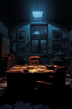 The Dark Man written by MissHyde13
