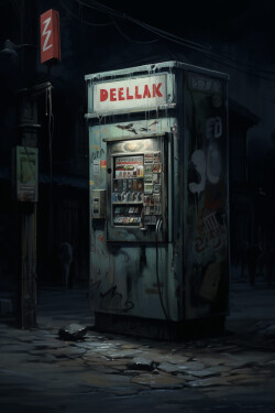 The Forgotten Vending Machine written by DarthShadow64x