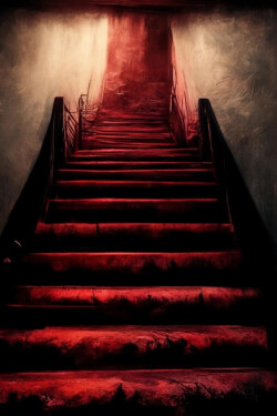 Red Stairs written by Niklas Alparos-Lilah