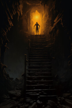 The Stairs and the Doorway written by Unxmaal