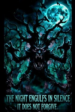 "The night swallows in silence - It does not forgive" written by Christhecreator